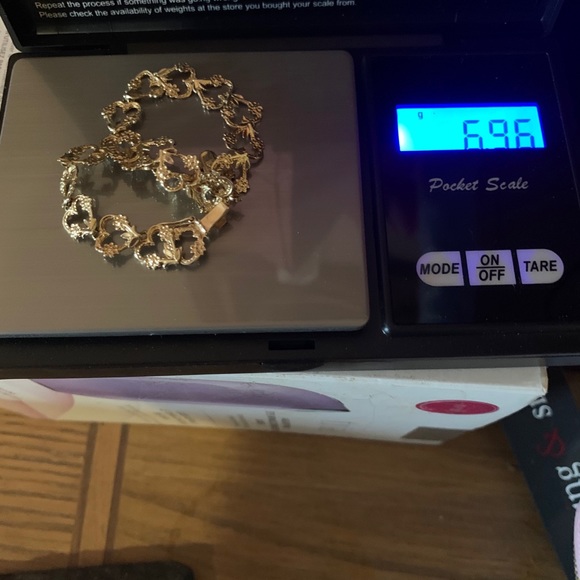 Vintage 14k gold Estate ❤️🌸Bracelet.BH unmarked - Picture 5 of 11